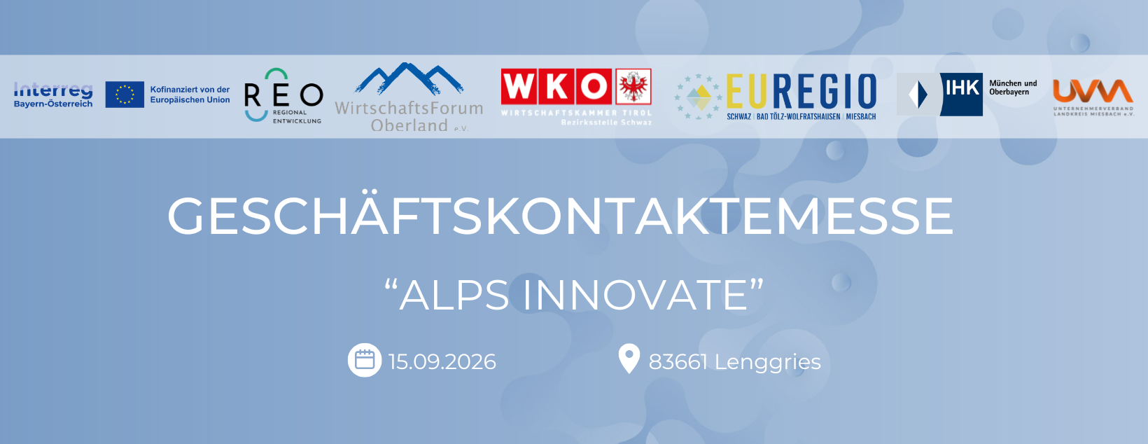 Plakat der Veranstaltung: Datum 15. September 2026, Veranstaltungsort: 83661  Lenggries