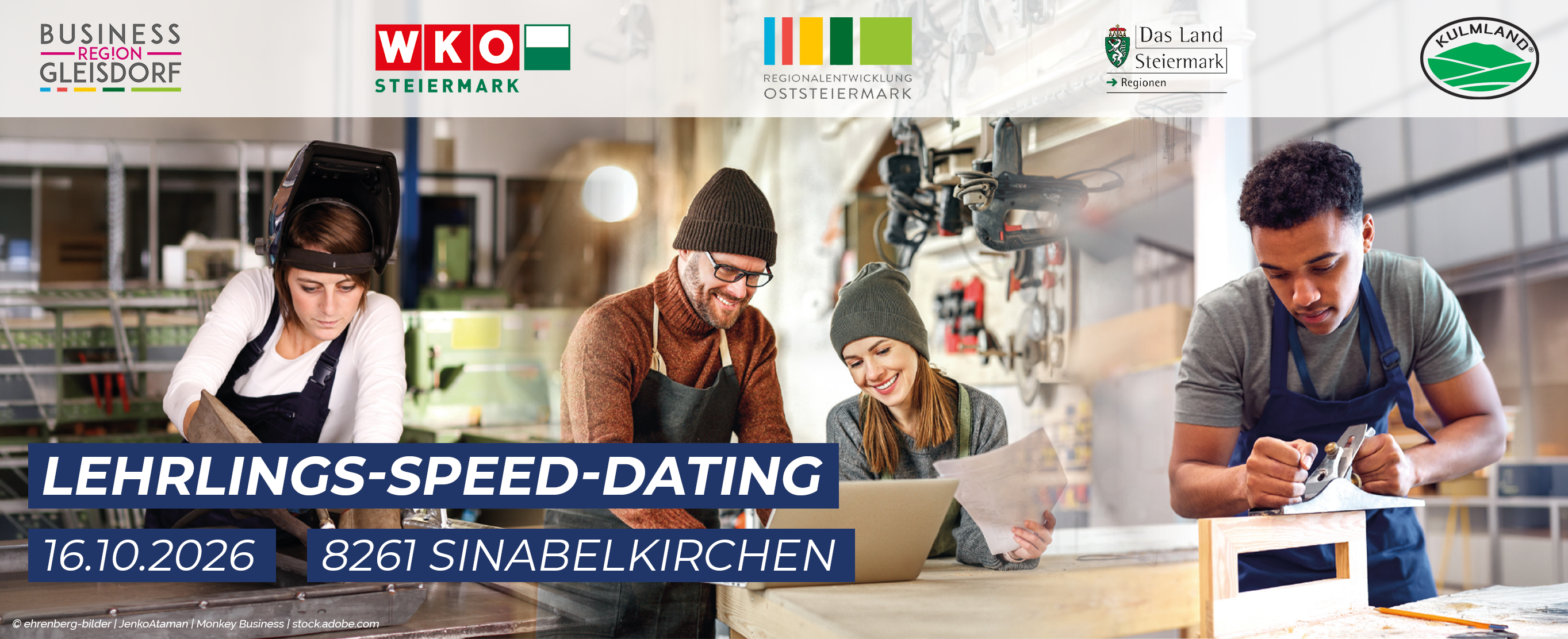 Plakat der Veranstaltung: Datum 16. Oktober 2026, Veranstaltungsort: 8261 Sinabelkirchen