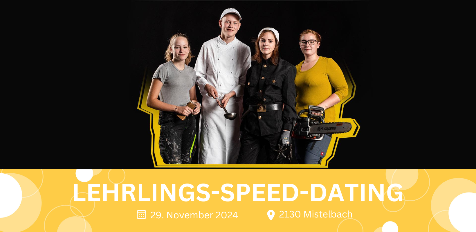 Plakat der Veranstaltung: Datum 29. November 2024, Veranstaltungsort: 2130 Mistelbach