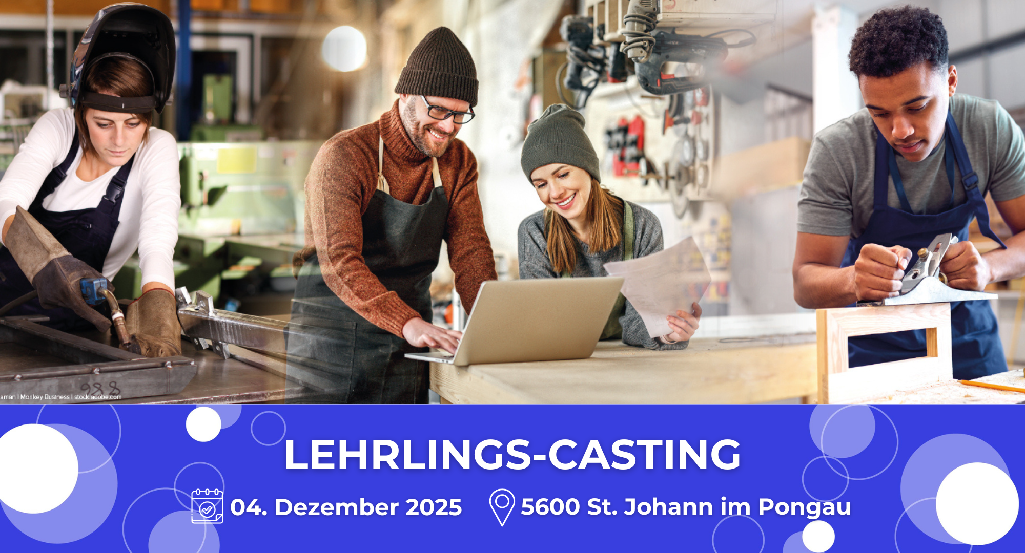Plakat der Veranstaltung: Datum 04. Dezember 2025, Veranstaltungsort: 5600 St. Johann im Pongau