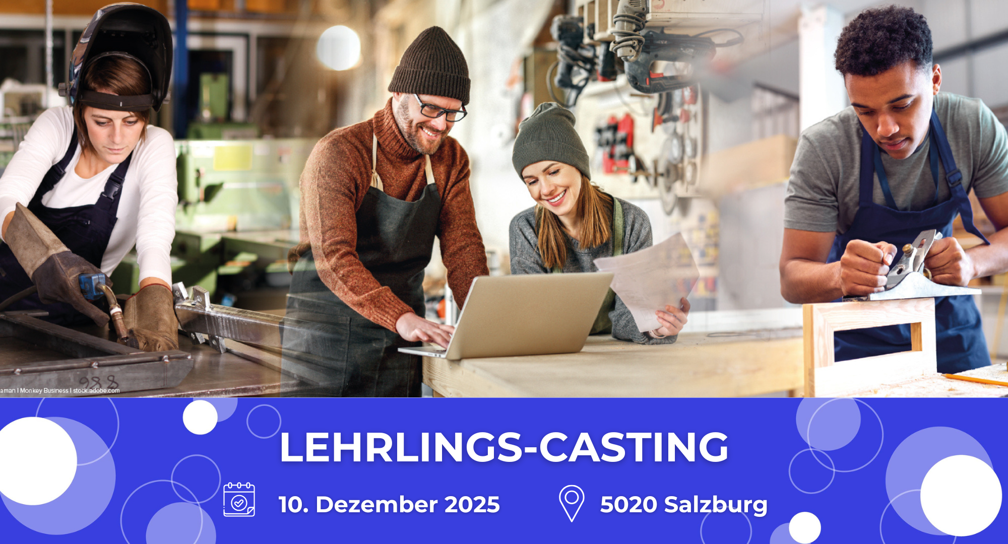 Plakat der Veranstaltung: Datum 10. Dezember 2025, Veranstaltungsort: 5020 Salzburg
